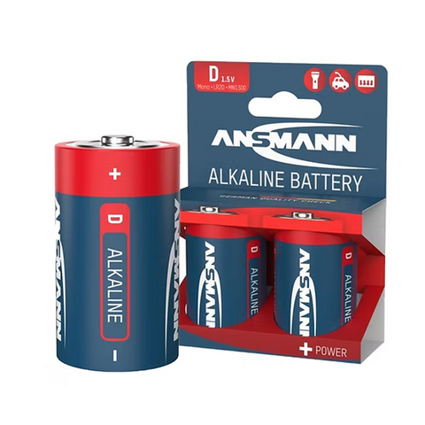 ANSMANN Alkalna baterija D LR20 1,5V blister 2kom.
