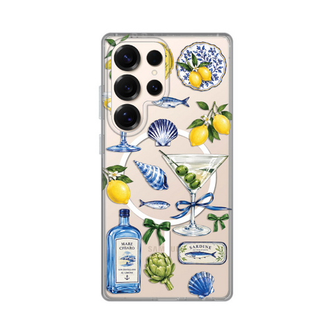 Zastitna maska (futrola) print Magsafe - Samsung S938 Galaxy S25 Ultra Mediterranean Martini.