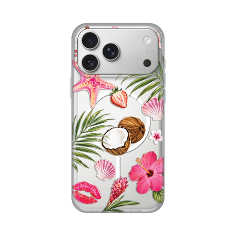 Zastitna maska (futrola) print Magsafe - iPhone 17 Pro Max 6.9 Coconut Paradise.