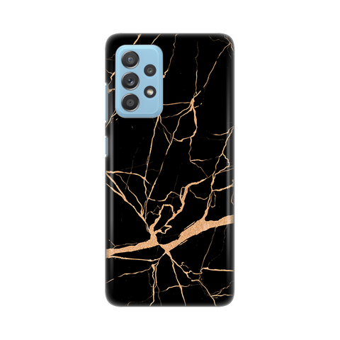 Zastitna silikonska maska (futrola) PRINT - Samsung A525 Galaxy A52 4G/A526 Galaxy A52 5G/A528B Galaxy A52s 5G All crni.