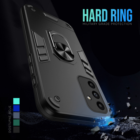 Zastitna maska (futrola) Hard Ring - Huawei Honor 200 crna.