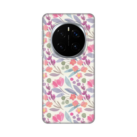 Zastitna silikonska maska (futrola) PRINT - Huawei Honor Magic 7 Pro Watercolor Flower.