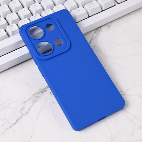 Zastitna maska (futrola) Silikon Pro Camera - Xiaomi Redmi Note 14s plava.