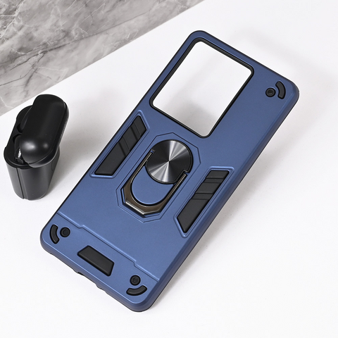 Zastitna maska (futrola) Hard Ring - Xiaomi Redmi Note 14s tamno plava.