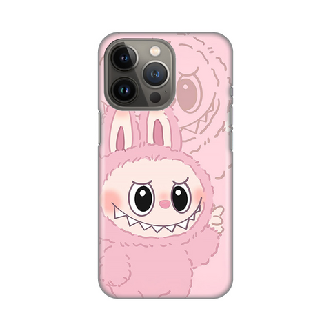 Zastitna silikonska maska (futrola) PRINT - iPhone 13 Pro La Bubu Pink.