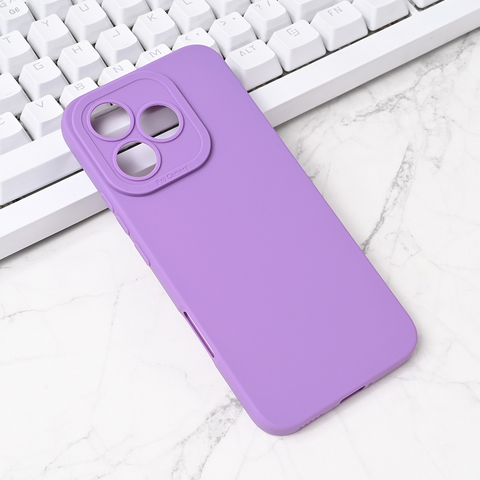 Zastitna maska (futrola) Silikon Pro Camera - Huawei Honor 400 Lite ljubicasta.