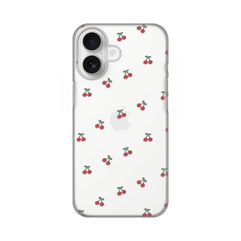 Zastitna ultra tanka (skin) maska / futrola PRINT - iPhone 16 6.1 Little Cherry.