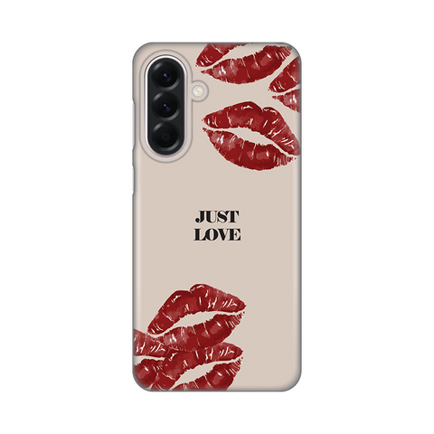 Zastitna ultra tanka (skin) maska / futrola PRINT - Samsung A566 Galaxy A56 5G Just Love.