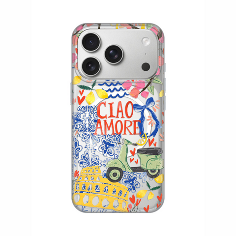 Zastitna maska (futrola) print Magsafe - iPhone 17 Pro Ciao Amore.