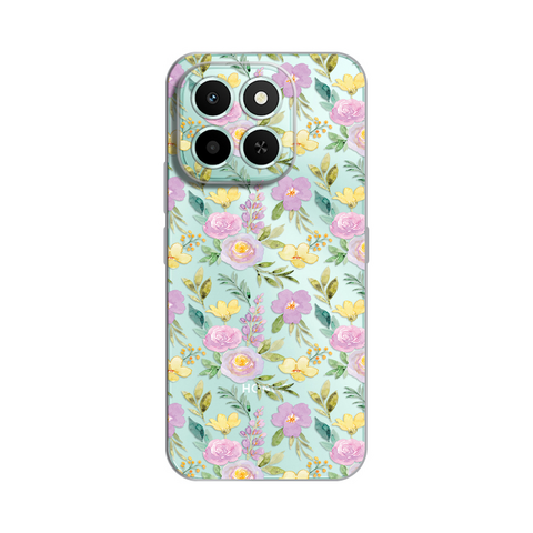 Zastitna ultra tanka (skin) maska / futrola PRINT - Huawei Honor X6c Soft Flowers.