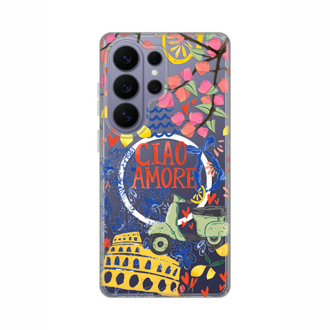 Zastitna maska (futrola) print Magsafe - Samsung S948 Galaxy S26 Ultra Ciao Amore.