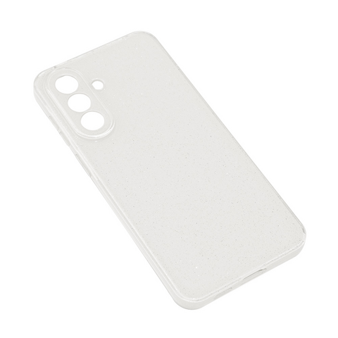 Zastitna maska (futrola) Sparkle Dust - Samsung A576 Galaxy A57 5G bela.