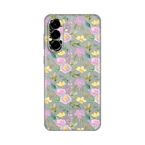 Zastitna ultra tanka (skin) maska / futrola PRINT - Samsung A576 Galaxy A57 5G Soft Flowers.