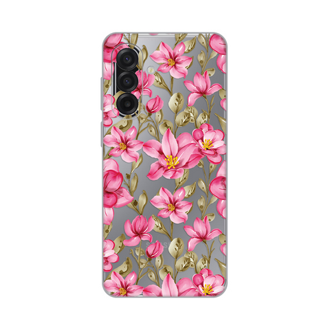 Zastitna silikonska maska (futrola) PRINT - Samsung A175 Galaxy A17 Magnolia.