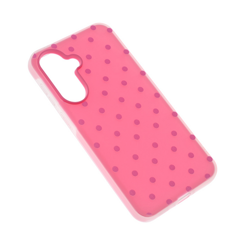 Zastitna maska (futrola) Dotty Pop - Samsung A376 Galaxy A37 pink.