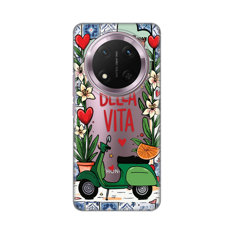 Zastitna ultra tanka (skin) maska / futrola PRINT - Huawei Honor Magic 7 lite Bella Vita.