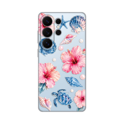 Zastitna ultra tanka (skin) maska / futrola PRINT - Samsung S948 Galaxy S26 Ultra Hibiscus Sea.