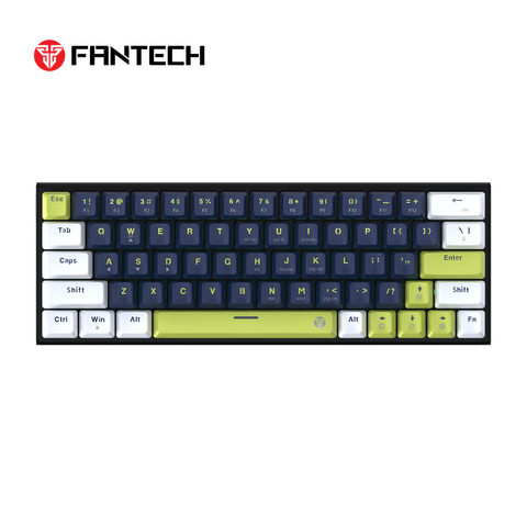 Tastatura Mehanicka Gaming Fantech MK874V2 RGB Atom 63 Mori plava (rosie switch).