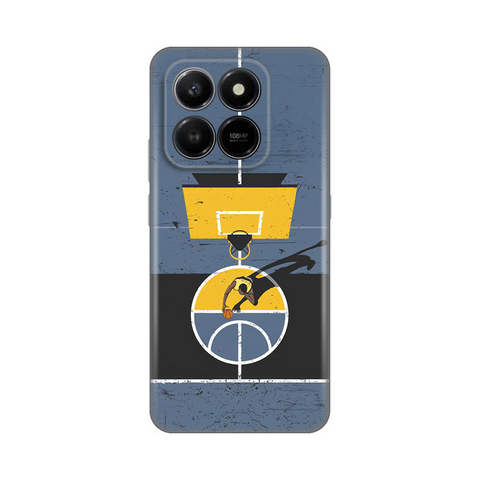 Zastitna ultra tanka (skin) maska / futrola PRINT - Honor X7d 4G/400 Smart 5G Court.