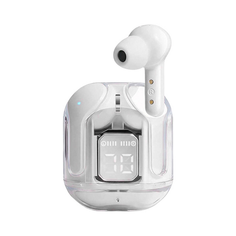 Bluetooth slusalice Airpods T-phox Ultrapods Max bele HQ.