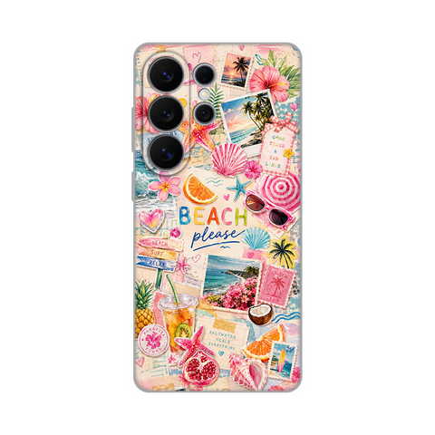 Zastitna ultra tanka (skin) maska / futrola PRINT - Samsung S948 Galaxy S26 Ultra Beach Please.