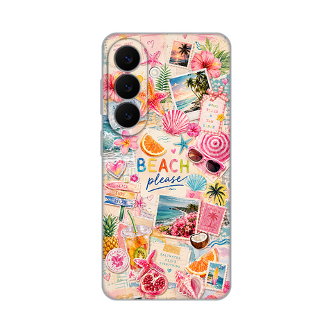 Zastitna ultra tanka (skin) maska / futrola PRINT - Samsung S941 Galaxy S26 Beach Please.