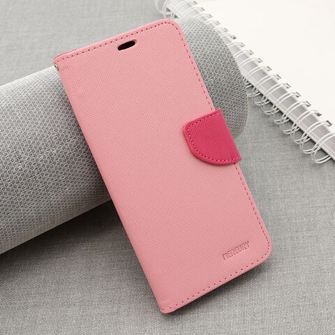 Zastitna maska (futrola) na preklop (bi fold) MERCURY - Huawei Honor X9D/Magic 8 lite pink (MS).
