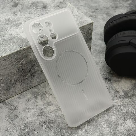 Zastitna maska (futrola) AIR STRIPE - Samsung S948 Galaxy S26 Ultra 5G bela (MS).