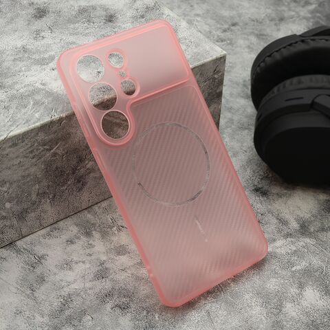 Zastitna maska (futrola) AIR STRIPE - Samsung S948 Galaxy S26 Ultra 5G roze (MS).