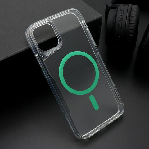 Zastitna maska (futrola) AURA MagSafe - iPhone 11 (6.1) zelena (MS).