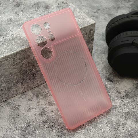 Zastitna maska (futrola) AIR STRIPE - Samsung S938 Galaxy S25 Ultra 5G roze (MS).