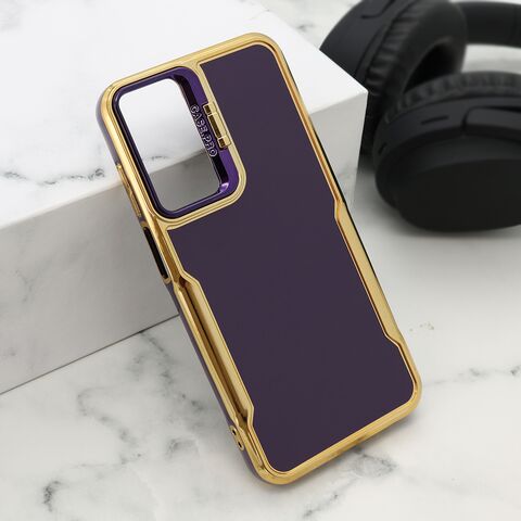 Zastitna maska (futrola) GOLD LUXE - Samsung A156 Galaxy A15 5G ljubicasta (MS).