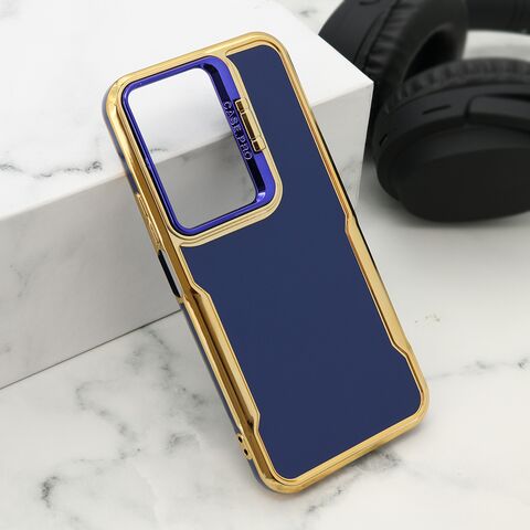 Zastitna maska (futrola) GOLD LUXE - Huawei Honor 200 Lite plava (MS).