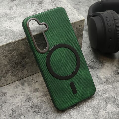 Zastitna maska (futrola) ELEMENT MagSafe - Samsung S931 Galaxy S25 5G zelena (MS).