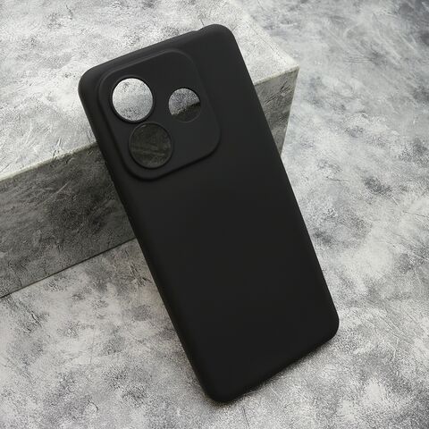 Zastitna maska (futrola) GENTLE COLOR - Xiaomi Redmi Note 14 5G crna (MS).