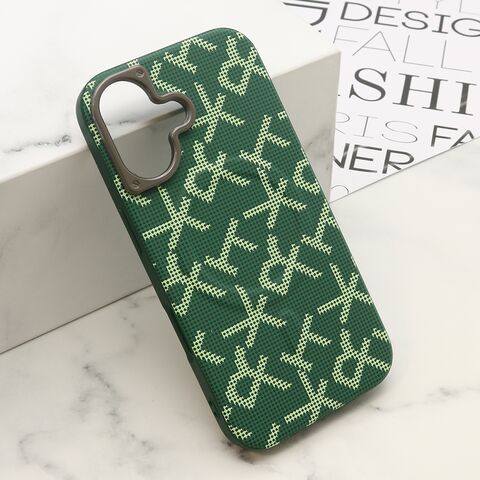 Zastitna maska (futrola) MONOGRAM MagSafe - iPhone 16 (6.1) zelena (MS).