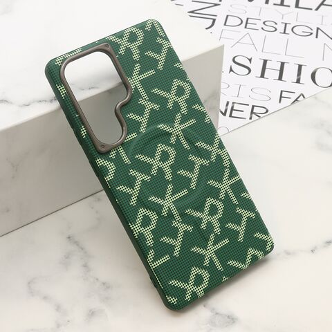 Zastitna maska (futrola) MONOGRAM MagSafe - Samsung S938 Galaxy S25 Ultra 5G zelena (MS).