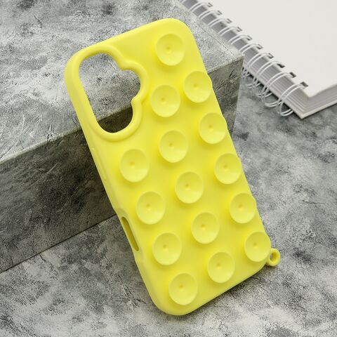 Zastitna maska (futrola) OCTOBUDDY - iPhone 17 zuta (MS).