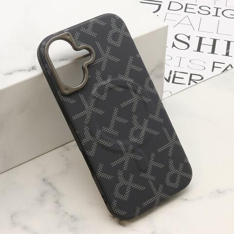 Zastitna maska (futrola) MONOGRAM MagSafe - iPhone 17 crna (MS).