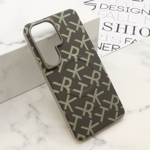 Zastitna maska (futrola) MONOGRAM MagSafe - Samsung S948 Galaxy S26 Ultra 5G siva (MS).