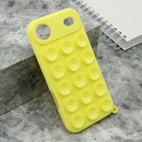 Zastitna maska (futrola) OCTOBUDDY - iPhone 17 Air zuta (MS).
