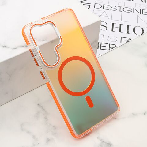 Zastitna maska (futrola) SHINE LOOK MagSafe - Samsung S948 Galaxy S26 Ultra 5G narandzasta (MS).