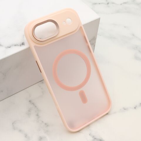 Zastitna maska (futrola) SILKY MagSafe II - iPhone 17 Air roze (MS).
