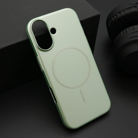Zastitna maska (futrola) PURE mat MagSafe - iPhone 16 (6.1) tirkizna (MS).
