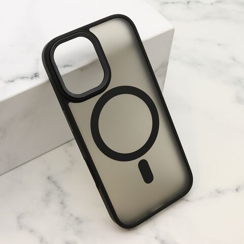 Zastitna maska (futrola) SILKY MagSafe II - iPhone 17 crna (MS).