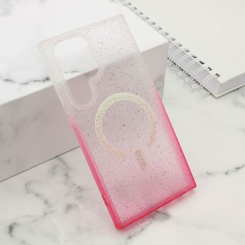 Zastitna maska (futrola) Starlight MagSafe - Samsung S928 Galaxy S24 Ultra 5G roze (MS).
