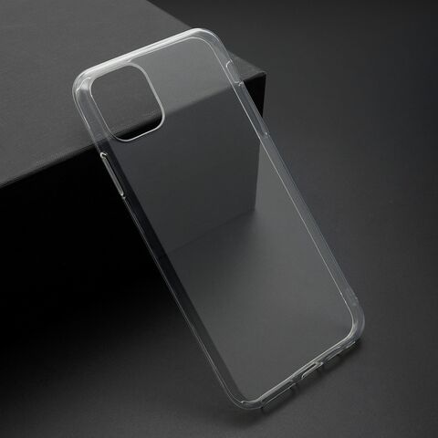 Zastitna ultra tanka (skin) maska / futrola PROTECT - iPhone 11 Pro Max (6.5) providna (bela) (MS).