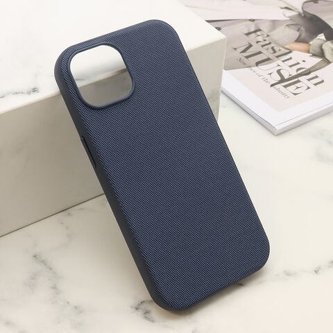 Zastitna maska (futrola) WOVEN MagSafe - iPhone 15 plava (MS).