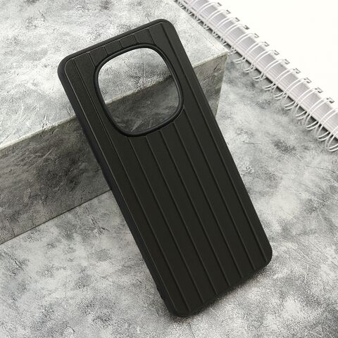 Zastitna maska (futrola) URBAN STRIPE - Xiaomi Redmi Note 15 5G crna (MS).