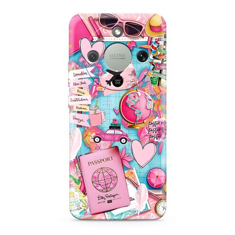 Zastitna ultra tanka (skin) maska / futrola PRINT CLEAR - Huawei Honor X9D/Magic 8 lite SP029 (MS).